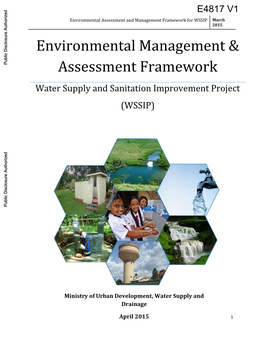Water Supply and Sanitation Improvement Project (WSSIP)