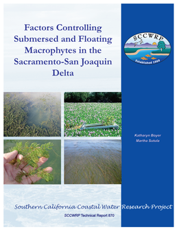 Factors Controlling Submersed and Floating Macrophytes in the Sacramento-San Joaquin Delta