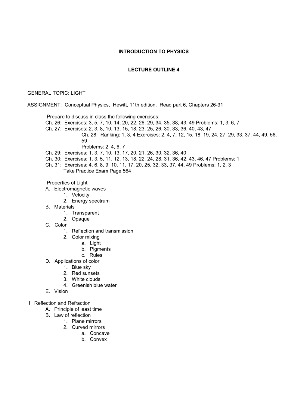 Introduction to Physics s2