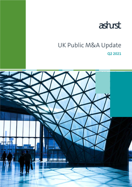 UK Public M&A Update
