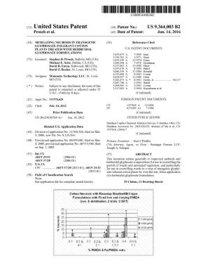 (12) United States Patent (10) Patent No.: US 9,364,003 B2 Prosch Et Al