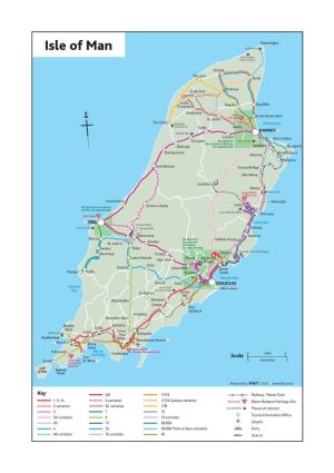 Isle of Man Bus Map.Ai
