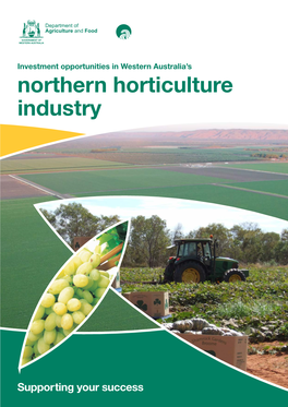Northern Horticulture Industry Contents