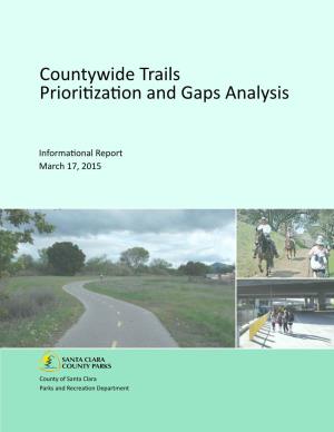 Countywide Trails Prioritization and Gaps Analysis