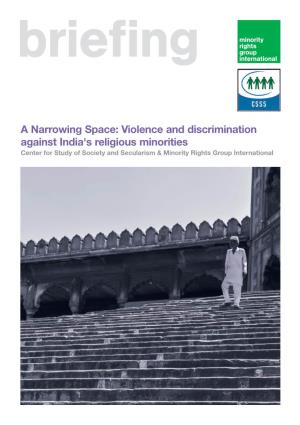 Violence and Discrimination Against India's Religious Minorities