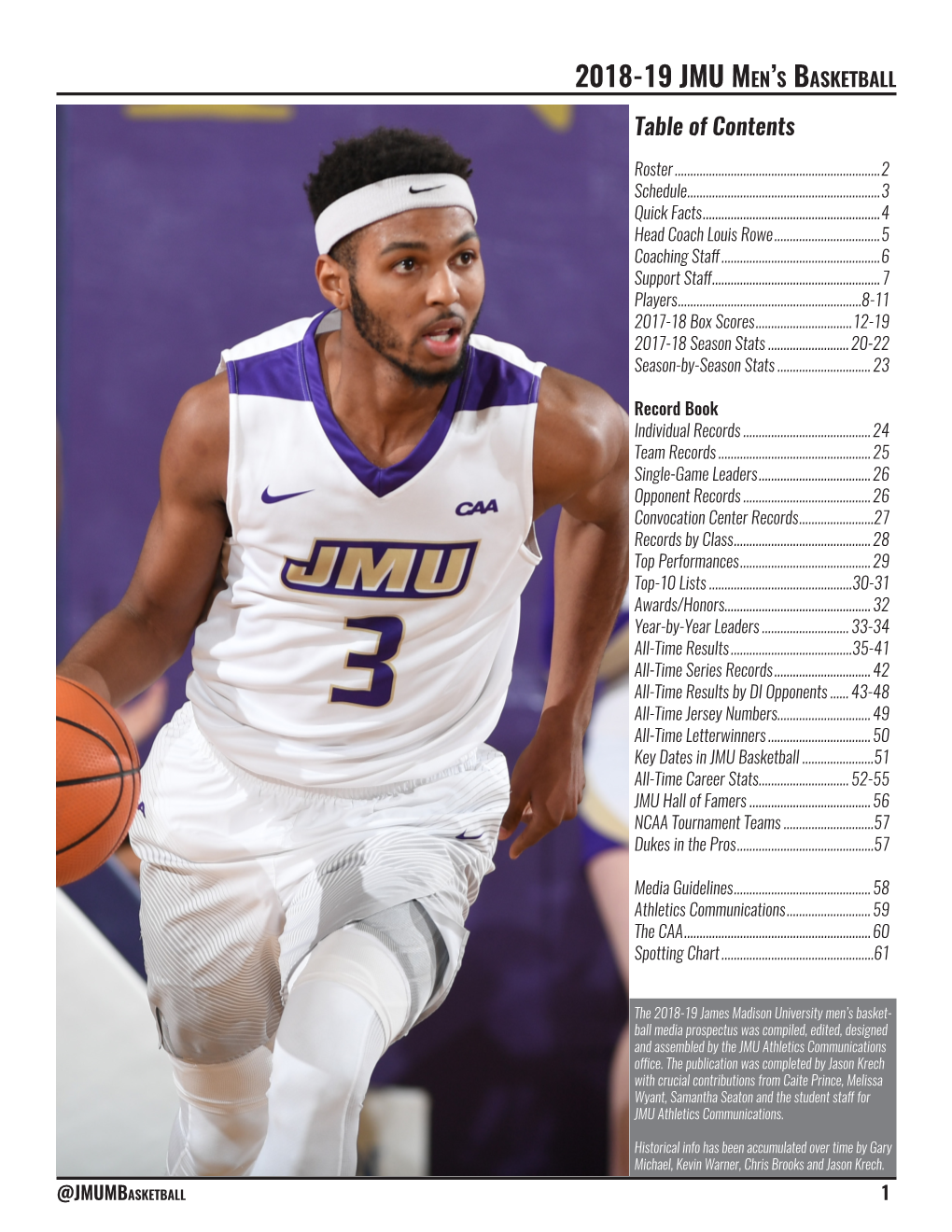 2018-19 JMU Men's Basketball