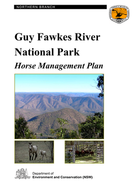 Guy Fawkes River National Park Horse Management Plan