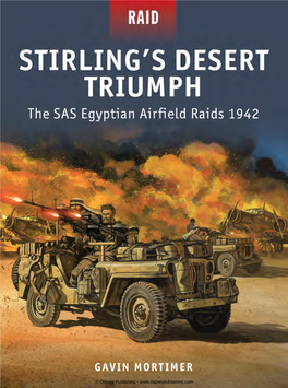 STIRLING's DESERT TRIUMPH the SAS Egyptian Airfield Raids 1942