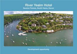 RIVER YEALM HOTEL A4 4Pp.Indd