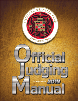 Judging Manual V CHAPTER 8 APPENDICES Scoring and Prizes