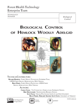 Biological Control of Hemlock Woolly Adelgid