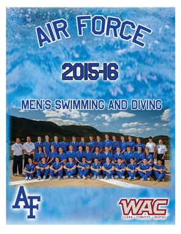 2015-16 AF Men Swim Media Guide.Indd