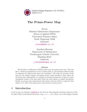 The Prime-Power Map