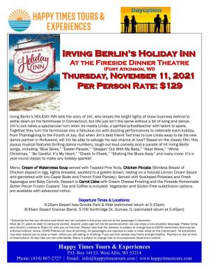 Irving Berlin's Holiday