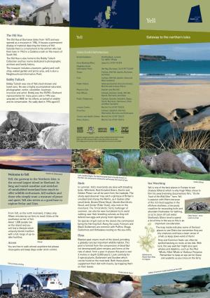 Download a Leaflet on Yell from Shetland