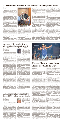 Kenny Chesney Weathers Storm in Return to D.M