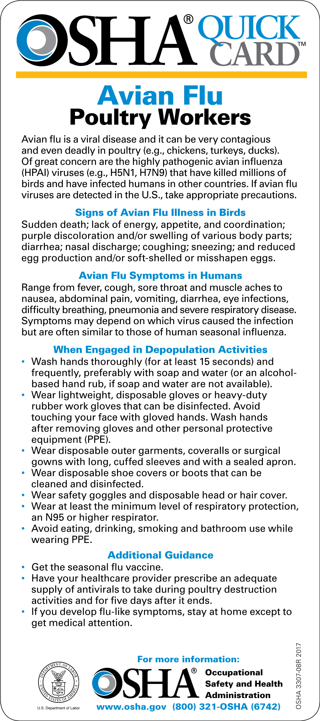 Avian Flu | Poultry Workers