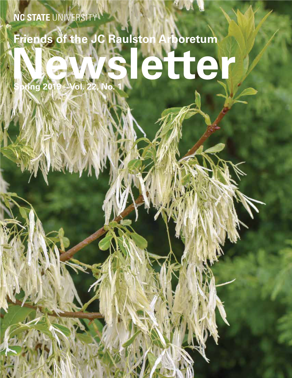 Friends of the JC Raulston Arboretum Newsletter Spring 2019 – Vol