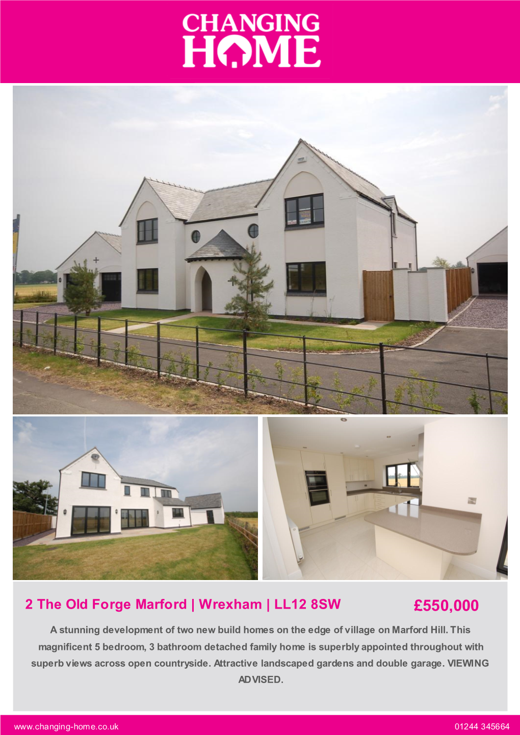 2 the Old Forge Marford | Wrexham | LL12 8SW £550,000