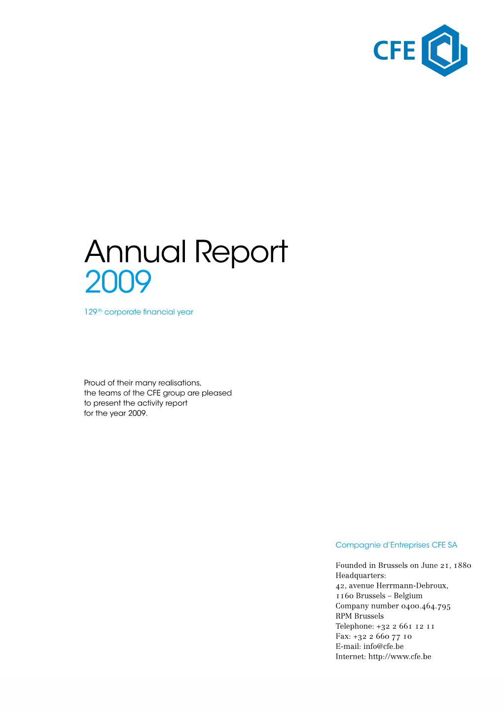 CFE Annual Report