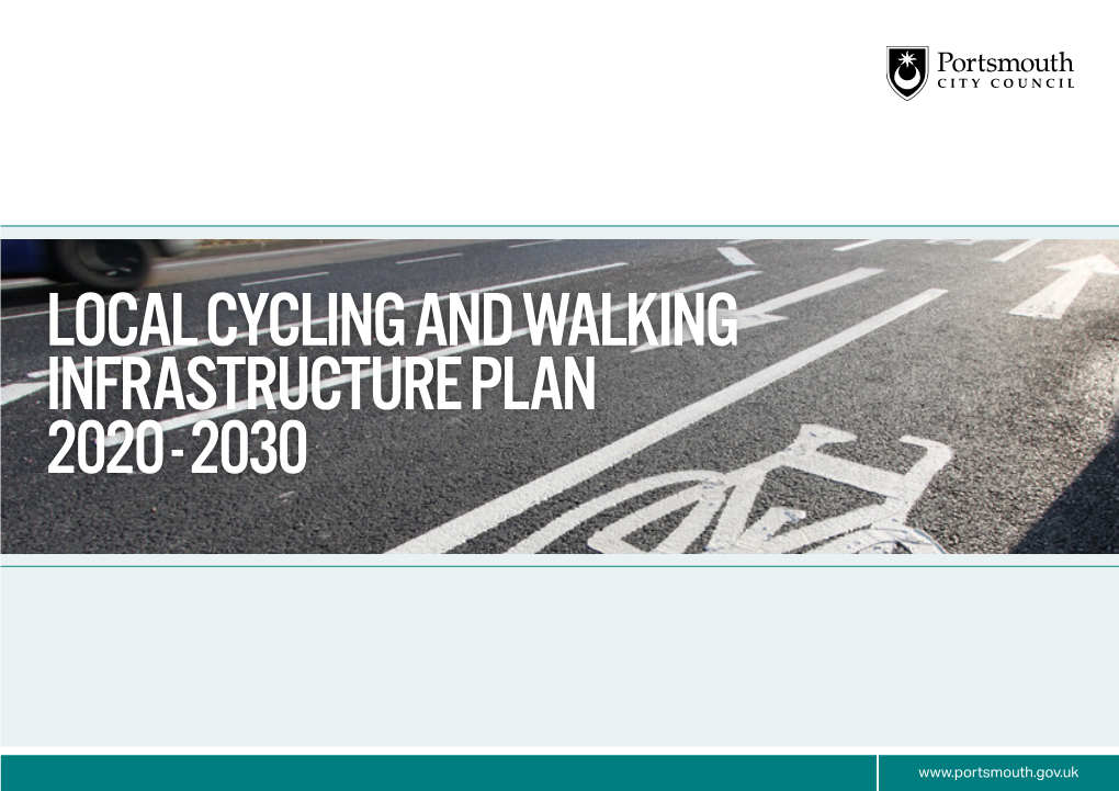 Local Cycling and Walking Infrastructure Plan (LCWIP)