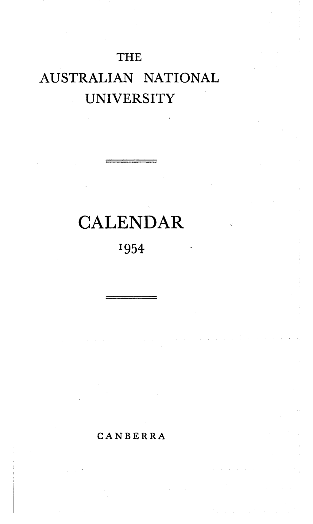 Calendar J954