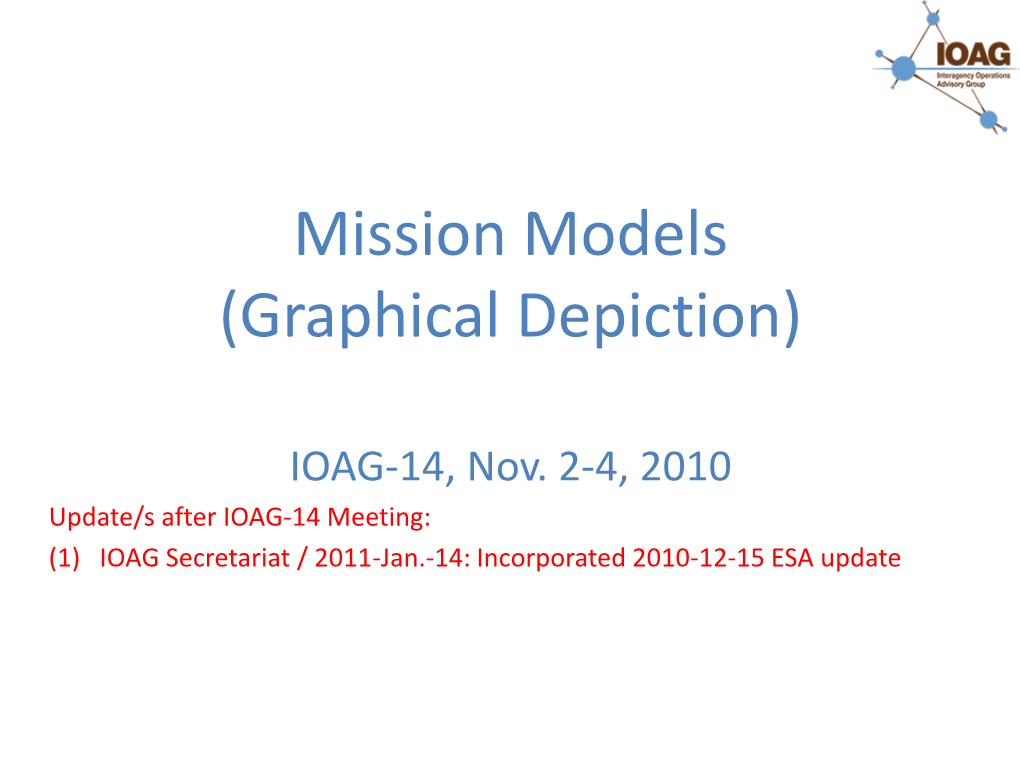 Mission Model (Aggregate)