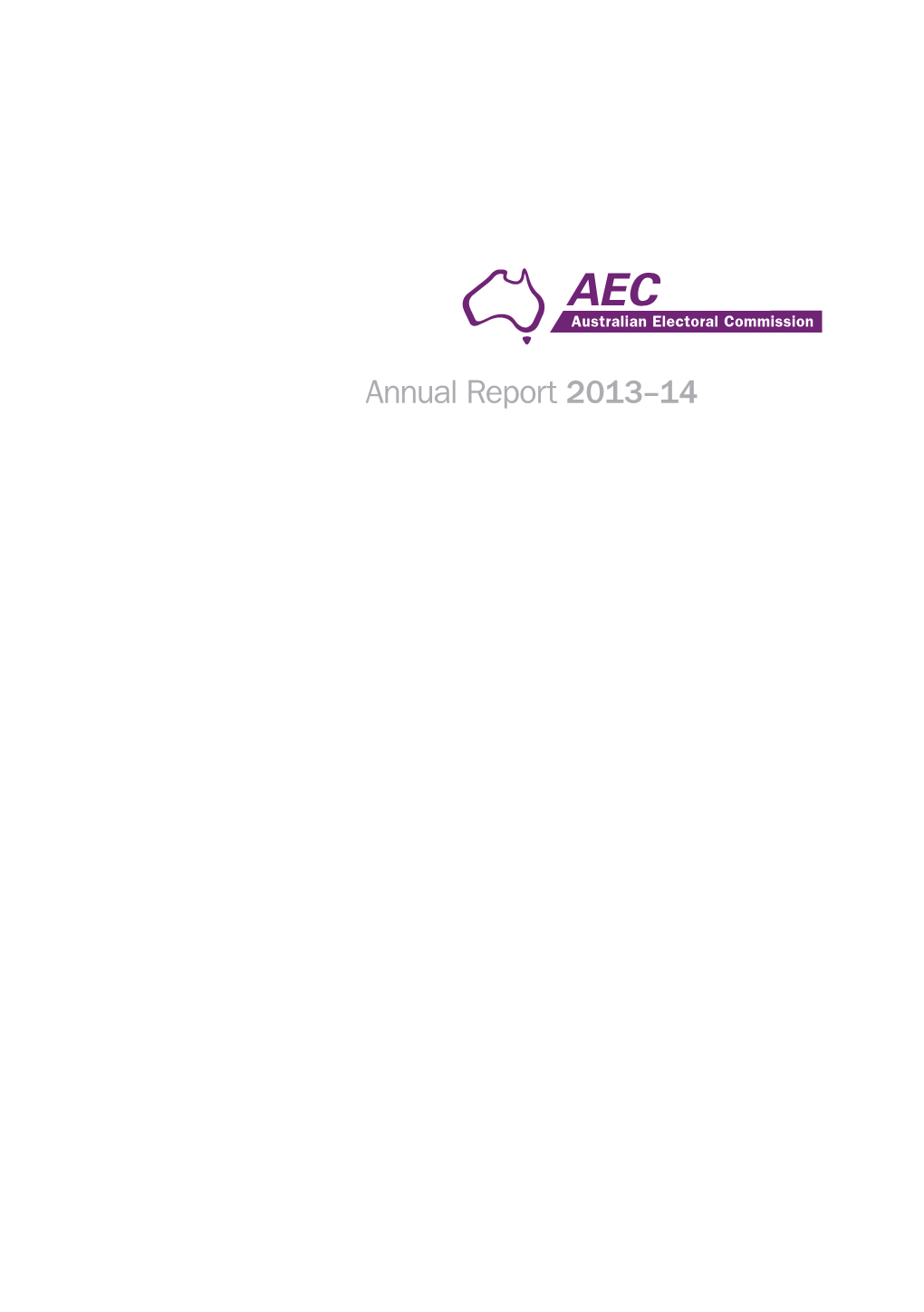 Australian Electoral Commission Annual