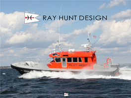 Brochure of Ray Hunt Design/Gladding-Hearn Pilot Boats