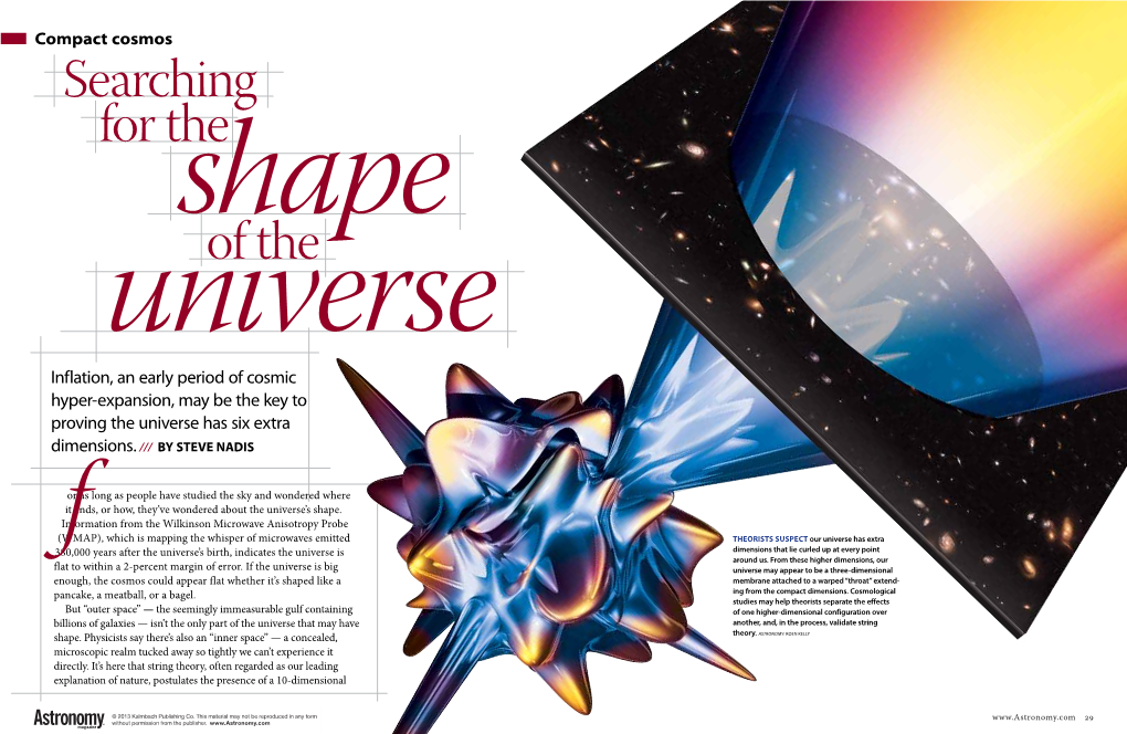 The Shape of the Universe