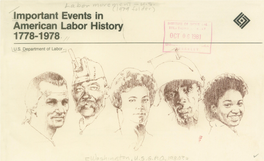 American Labor History 1778-1978 Ii U.S