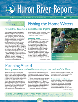 Huron River Report – Fall 2017
