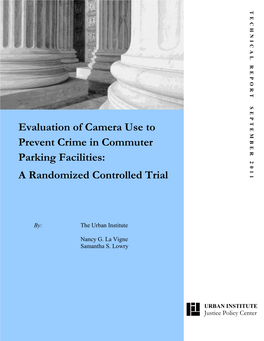 Evaluation of Camera Use to Prevent Crime in Commuter Parking Facilities