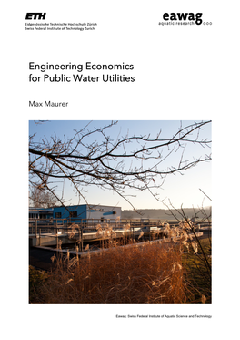 Engineering Economics for Public Water Utilities