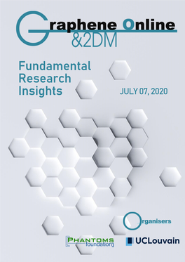 Graphene and 2DM Online Conference (GO2020): Fundamental Research Insights