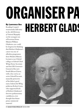 51 Iles Herbert Gladstone Biography