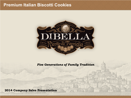 Premium Italian Biscotti Cookies