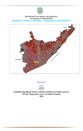District Survey Report - Srikakulam District