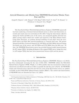 Asteroid Diameters and Albedos from NEOWISE Reactivation Mission Years Four and Five