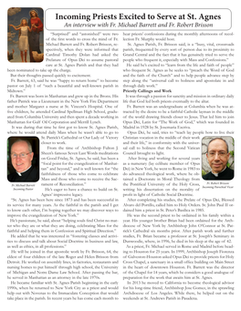 An Interview with Fr. Michael Barrett and Fr. Robert Brisson