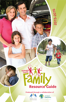 Family Resource Guide 2015-2016