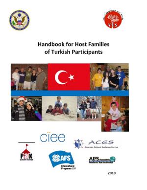 Handbook for Host Families of Turkish Participants