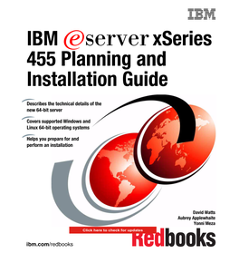 IBM Eserver Xseries 455 Planning and Installation Guideuide