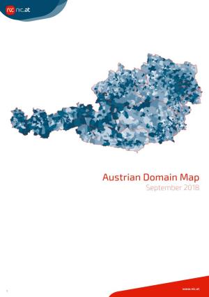 Austrian Domain Map September 2018