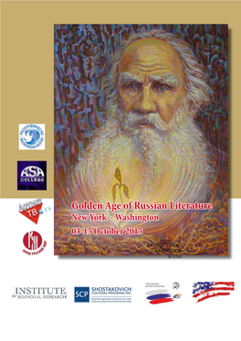 Golden Age of Russian Literature New York - Washington 03-15 October 2015