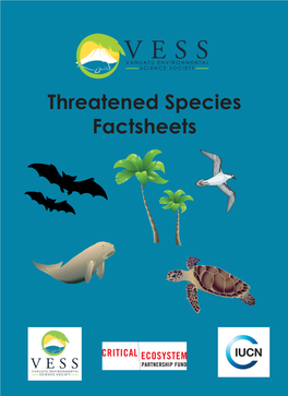 Threatened Species Factsheets English Pdf 5.08 MB