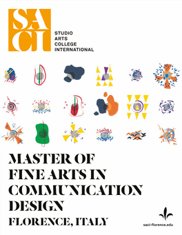 Master of Fine Arts in Communication Design