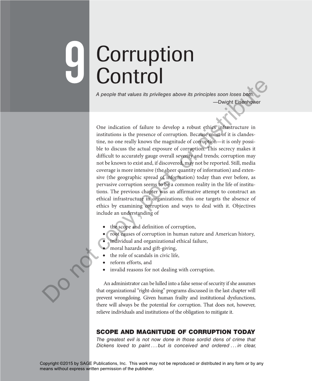 9Corruption Control