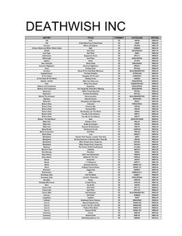 Deathwish Inc