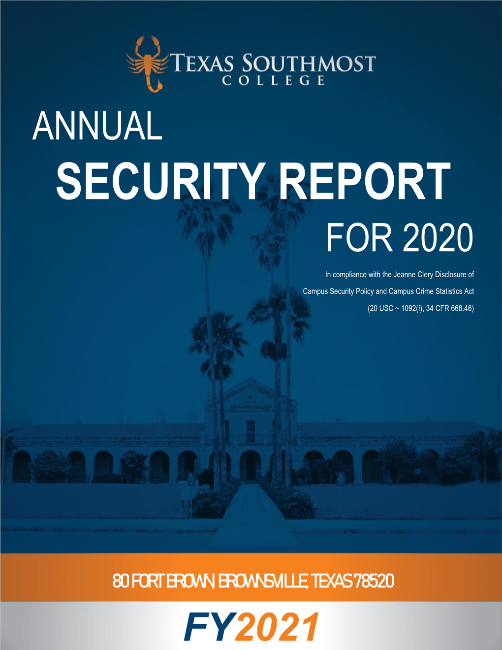 2020 Annual Security Report